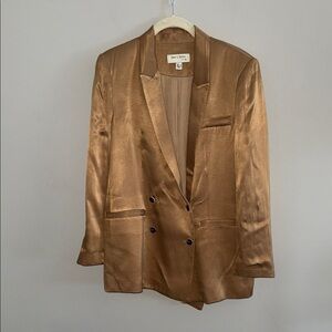 Anthropologie Gold/Tan Blazer